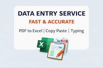 do copy paste and data entry