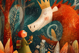 illustrate children book illustration children book