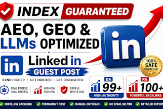 publish an aeo GEO indexed linkedin guest post for llm brand mention