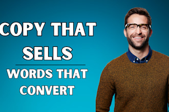 write professional sales and marketing copy for your brand