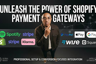 setup shopify payment gateway stripe klarna paypal apple pay wise square sezzle