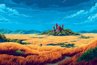 paint an environmental concept art