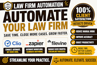 automate law firm processes with clio, legal CRM  filevine