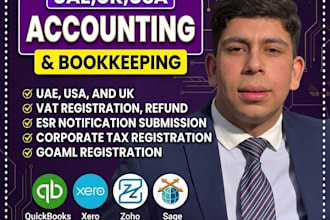 do uae vat uae corporate tax bookkeeping in quickbooks zoho tally xero