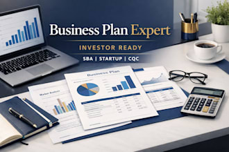 business plan for cqc, startup, sba loan, investor ready, nonprofit, sponsorship