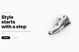build modern ai business website with lovable