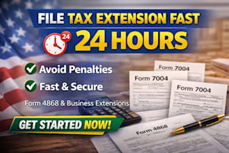 file irs tax extension form 4868,7004 and business tax extension