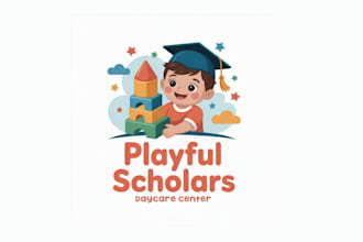design logo for school, college, and university