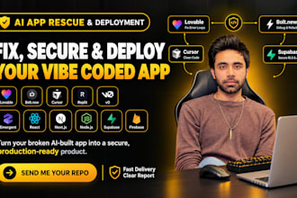 fix secure and deploy your vibe coded app