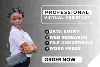 be your virtual assistant for administrative tasks