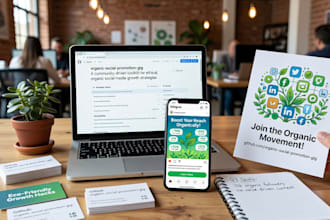 do your github repo with organic social media promotion