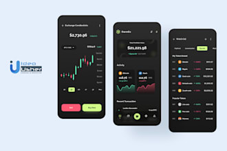 build crypto exchange website, p2p exchange, crypto wallet app, crypto trading
