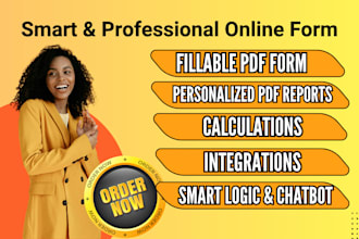 create google forms with calculations and personalized PDF reports