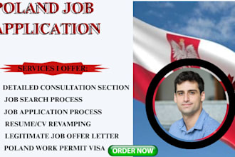 apply for legitimate poland job, get work permit, job offer letter, poland visa