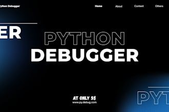 fix your python errors and debug your code fast