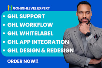 ghl whitelabel ghl workflow ghl redesign,design, ghl app integration ghl support