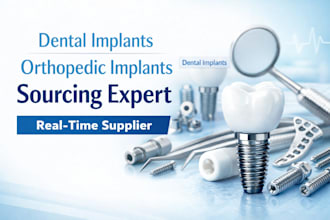 source high quality dental and orthopedic implants suppliers