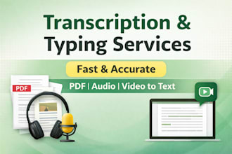 do typing ,data entry, hindi to eng translation and content writing