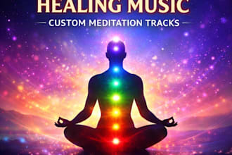 create 7 chakra healing music for meditation, energy balance and relaxation