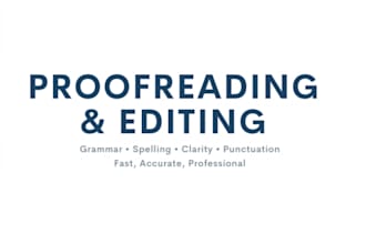 proofread and edit your document fast