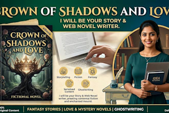 be your creative story and web novel writer
