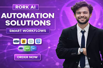 build rork ai automation workflows and API integration