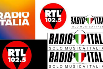 officially play your song and ads on top, italy radio live