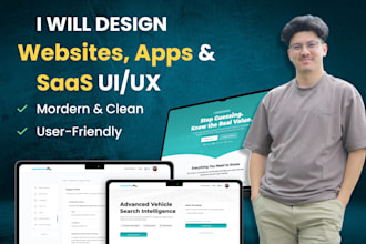 create user friendly UI UX design for web and mobile apps