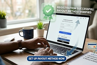 do account setup on ebay