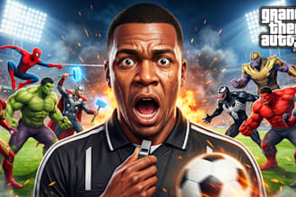 design eye catching gta 5 gaming youtube thumbnails