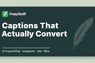 write ai powered instagram captions for your brand