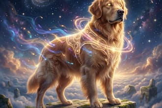 turn your pet photo into a magical fantasy portrait