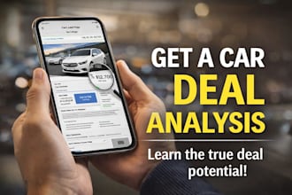 analyze any used car and tell you if it is a good deal