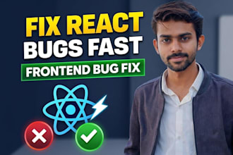 fix react js bugs and debug frontend UI issues