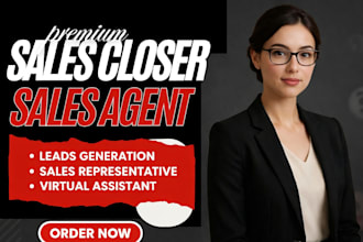 sales closer telemarketing specialist with virtual assistant support