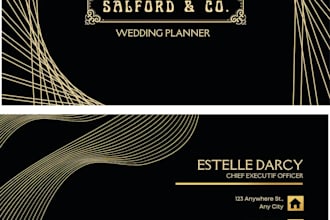 design visiting card in 12 hours