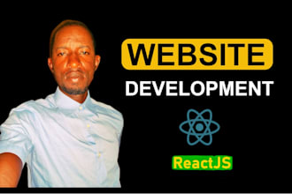 do frontend website development reactjs developer