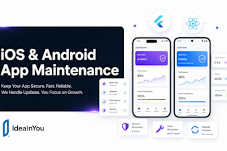 design and develop a flutter mobile app