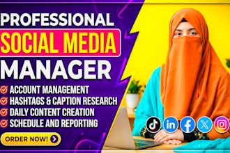 be your social media manager, content creator and scheduler