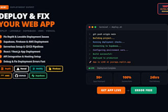 fix replit deploy, lovable app, supabase AWS firebase vercel netlify deployment