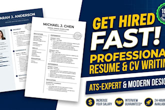 write ats friendly resume and cover letter