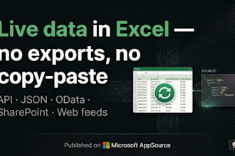 connect excel to apis and external data effortlessly