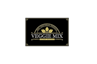 design best quality monogram logo with turn veggie mix