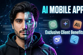 develop an ai mobile app with chatgpt, gemini, claude or custom API
