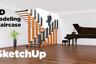 create staircase design and detailed stair plans using vectorworks