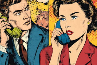 retro comic vintage pop art comic book vintage poster comic vintage illustration
