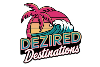 design a unique travel logo for your brand