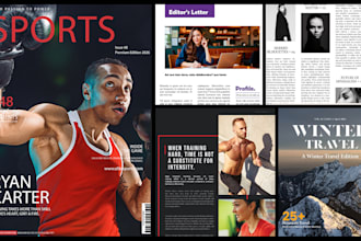 create modern magazine covers, catalogues and layouts