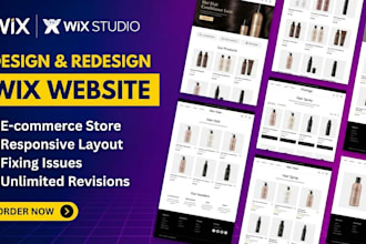 build wix website design wix website redesign wix website wix ecommerce website