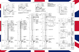 create uk building regulation plans for planning approval